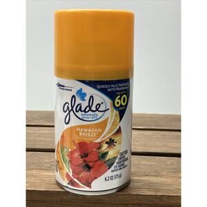Glade Hawaiian Breeze Automatic Spray Refill 6.2 oz. Brand New Original Formula